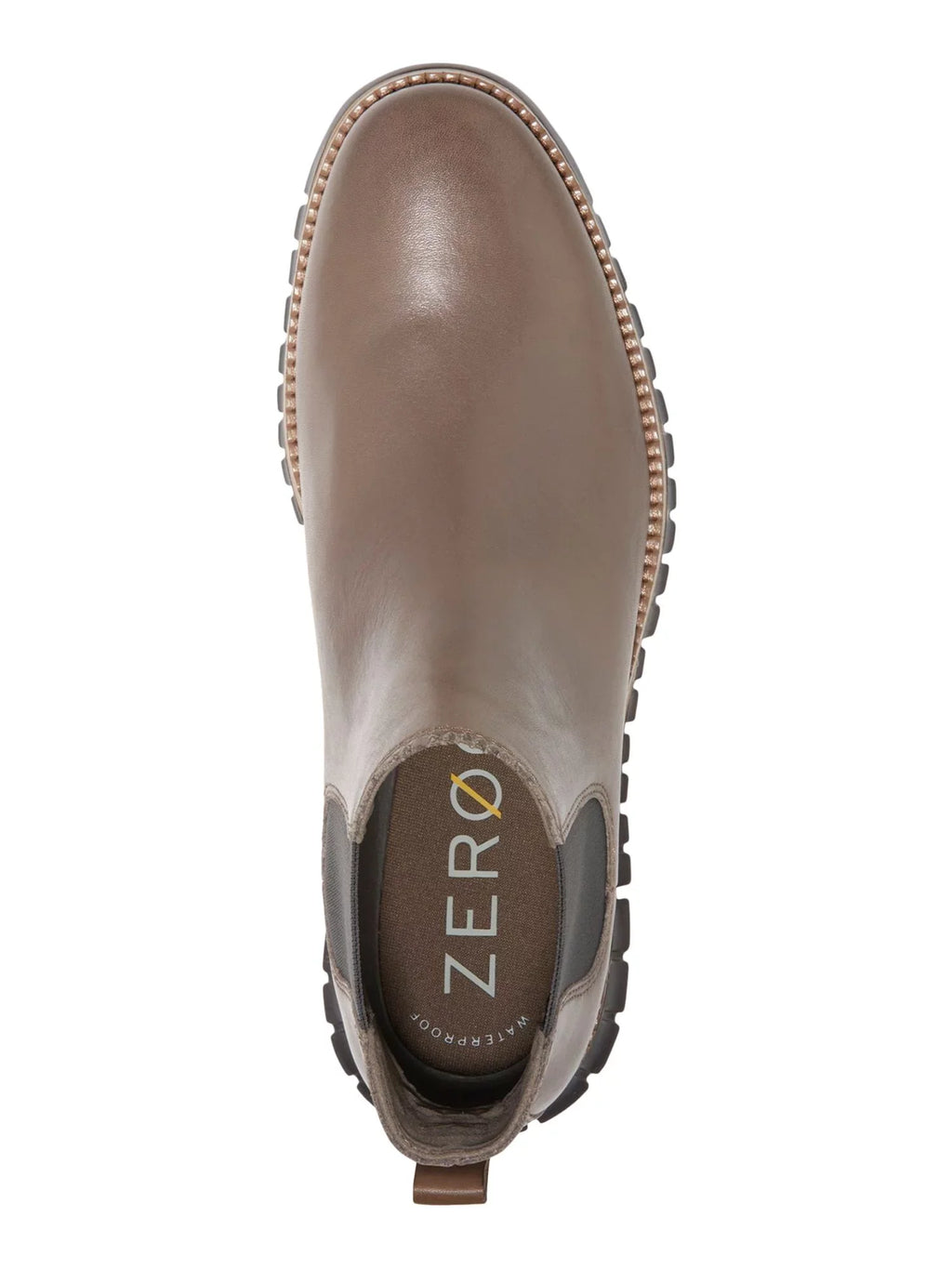 COLE HAAN GRANDSERIES Mens Brown Fluid Comfort Zerogrand Round Toe Wedge Chelsea 8 M