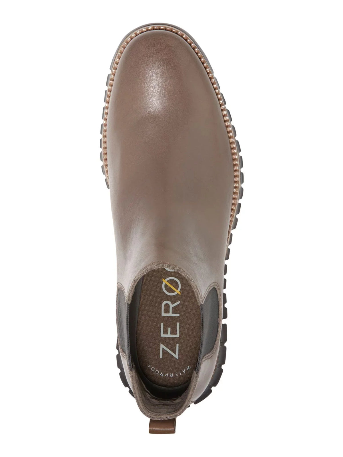COLE HAAN GRANDSERIES Mens Brown Fluid Comfort Zerogrand Round Toe Wedge Chelsea 8 M