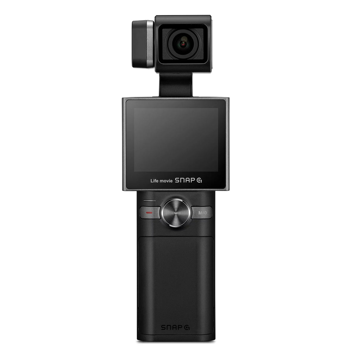 Thinkware SNAP-G Creator Package Handheld 3-Axis Video Gimbal Stabilizer 4K Camera Vlog Influencer 60FPS 133.9° Wide Angle 2" LCD Display Live Stream Replaceable Battery AI Track Face ID Zoom