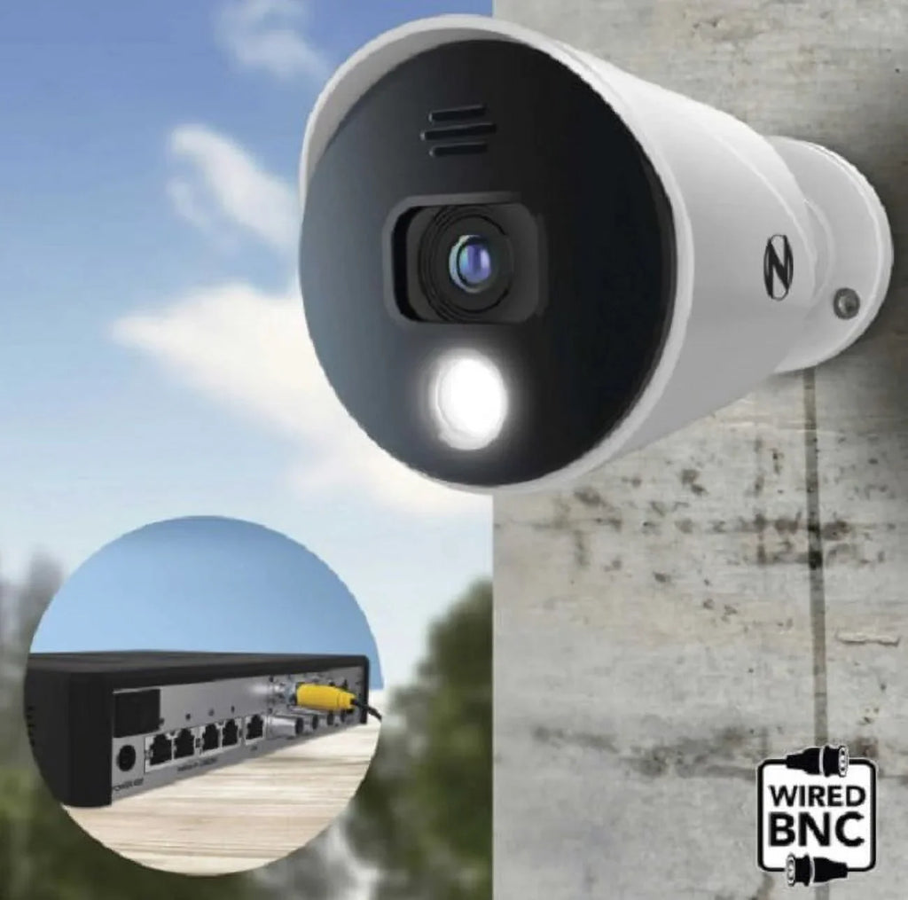 Night Owl Expandable 12 Channel Wired Bluetooth DVR with 10 Wired Cameras