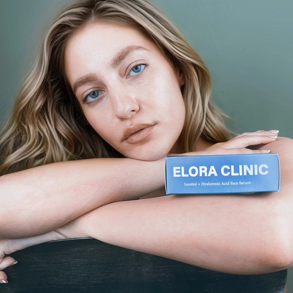 Elora Clinic 20 Niacinamide Serum - Niacinamide 20% + Hyaluronic Acid - Hydrating Hyaluronic acid + 20 Niacinamide Serum - Oil Free - Liquid Based