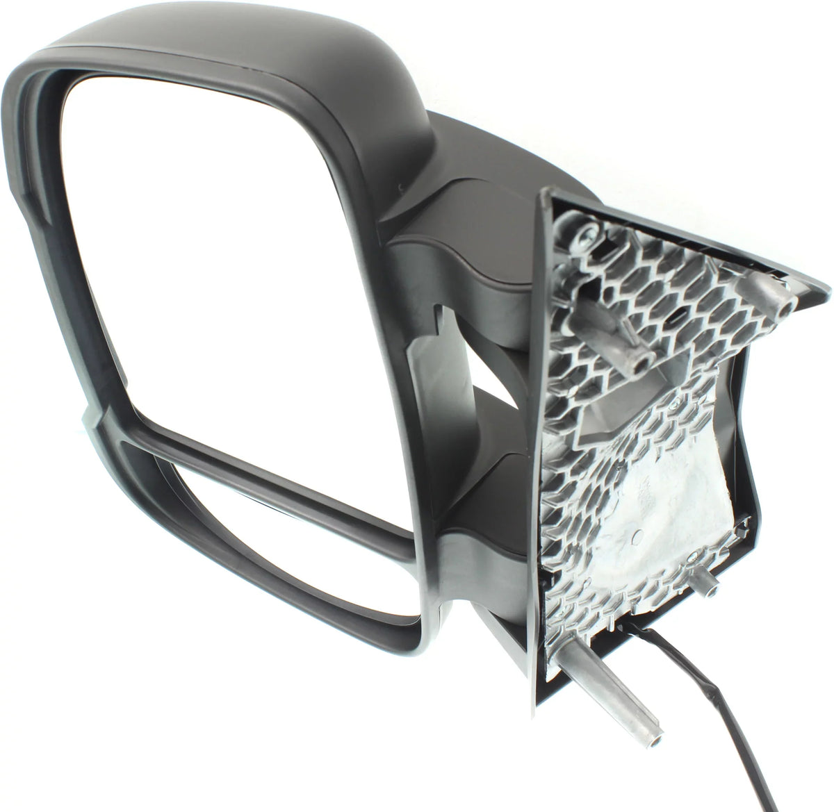 Mirror Compatible With 2014-2018 Ram ProMaster 1500 2500 Left Driver Side In-housing Signal Light Textured Black Kool-Vue
