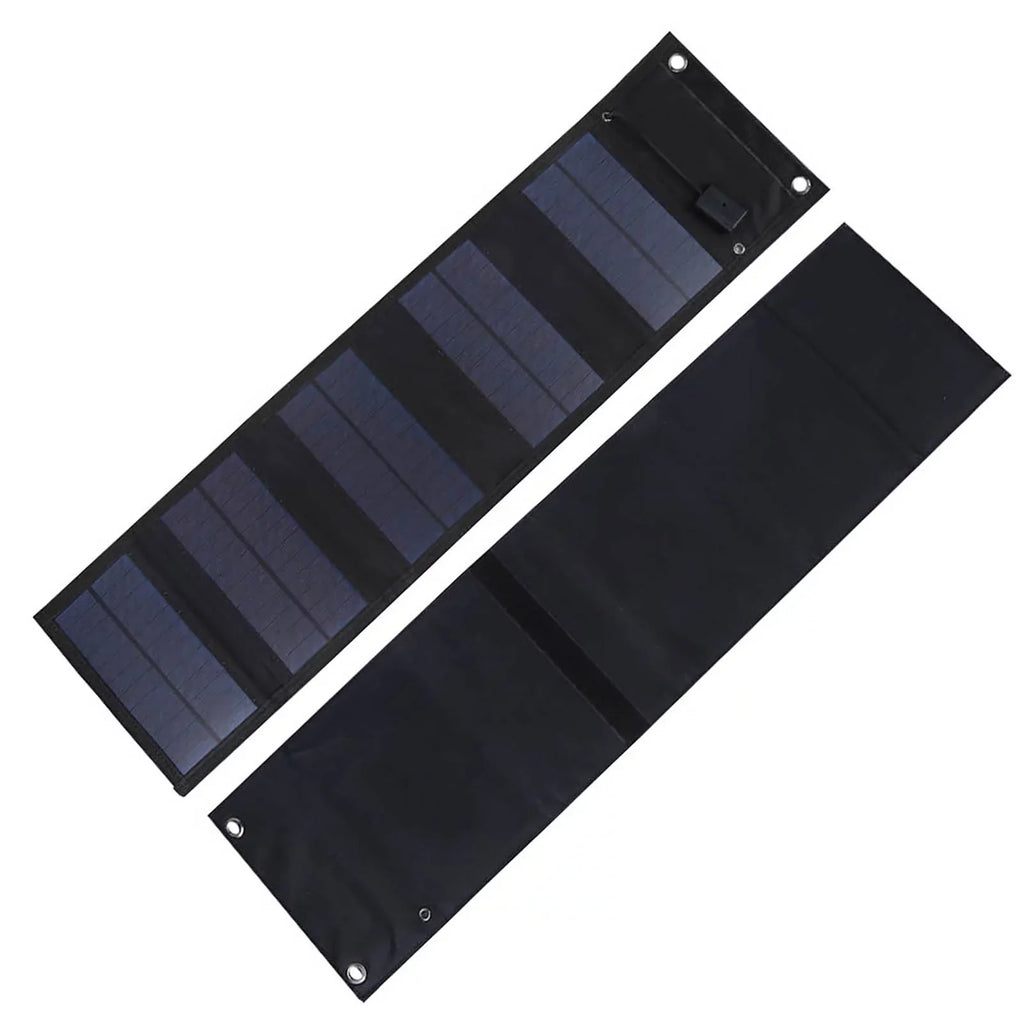 20W Fluid Foldable Solar Panel Solar Power Charger USB Output for Mountaineering
