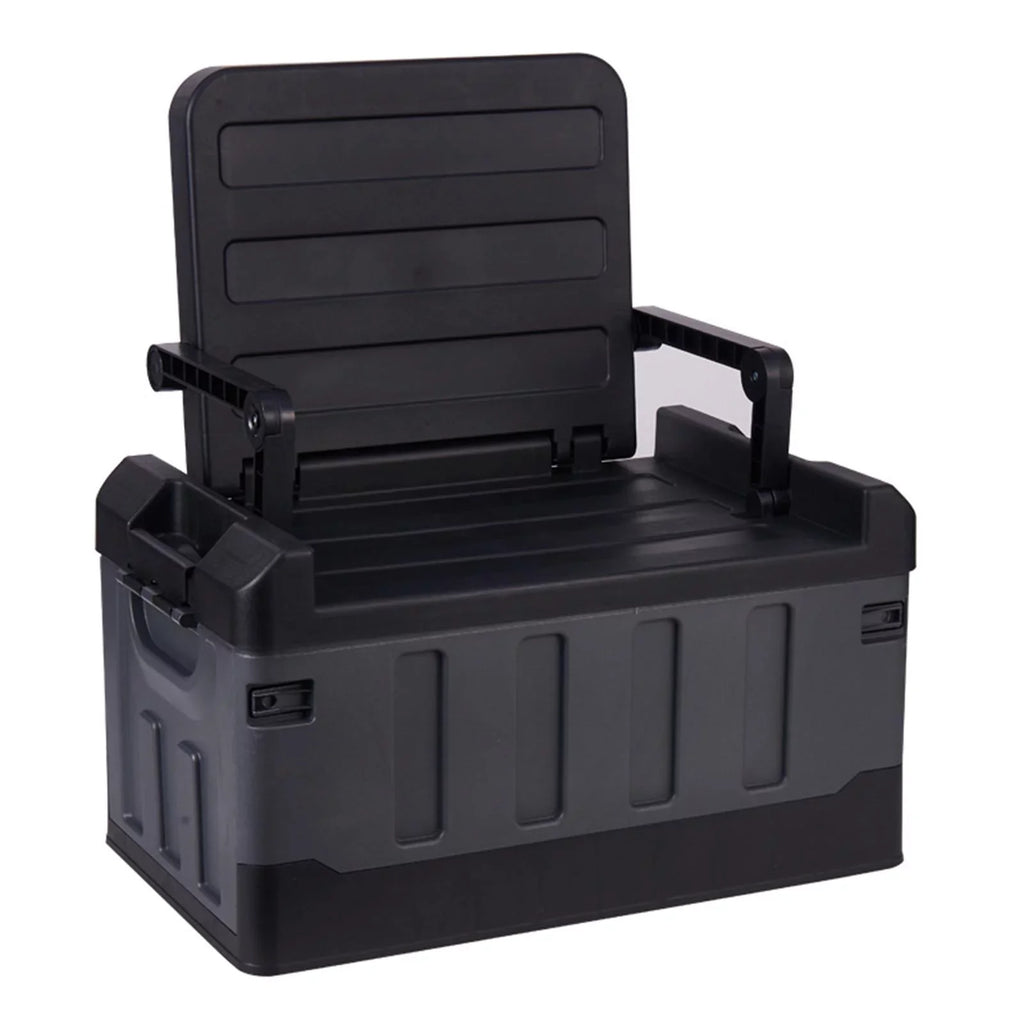 Car Trunk Organizer Portable Car Boot Storage Organiser for Cars SUV Cooking Black