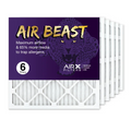 AIRx Filters 20x20x1 Air Filter MERV 11 Pleated HVAC AC Furnace Air Filter, Air Beast 6-Pack Made in the USA
