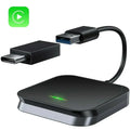 For iOS Car Auto Navigation Player Wireless Carplay Adapter Box Dongle, Black