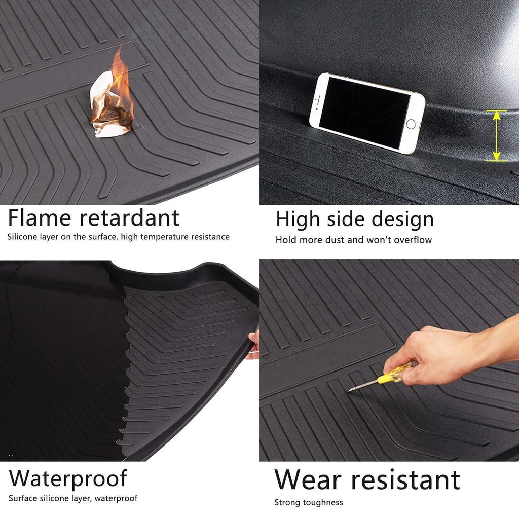 TPO Custom Trunk Liner Cargo Mats for Ford Explorer 2011-2019 Liquid Non 7-seats Models