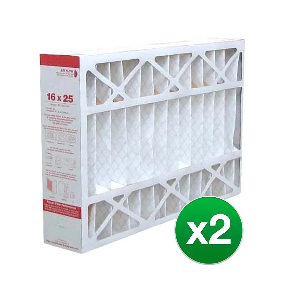 Fits Honeywell Furnace FC200E1029 16x25x4 Air Filter MERV 11 (2 Pack)
