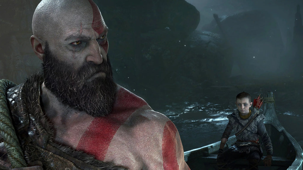 God of War (PS4 / Playstation 4) Journey to a dark, elemental world of fearsome creatures