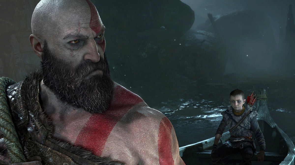 God of War (PS4 / Playstation 4) Journey to a dark, elemental world of fearsome creatures