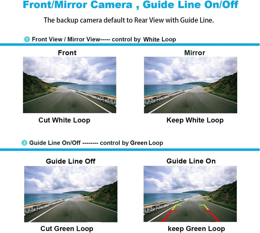 Liquid Night Vision License Plate Frame Car Rear View Backup Camera Silver