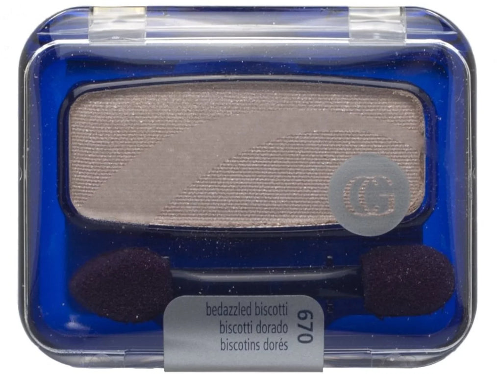 CoverGirl Eye Enhancers 1 Kit Eye Shadow, Bedazzled Biscotti [670] 0.09 oz (Pack of 4)