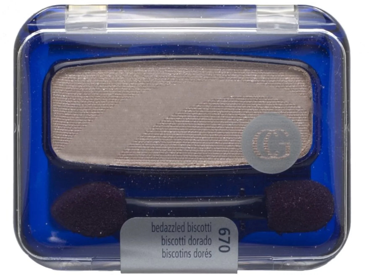 CoverGirl Eye Enhancers 1 Kit Eye Shadow, Bedazzled Biscotti [670] 0.09 oz (Pack of 4)