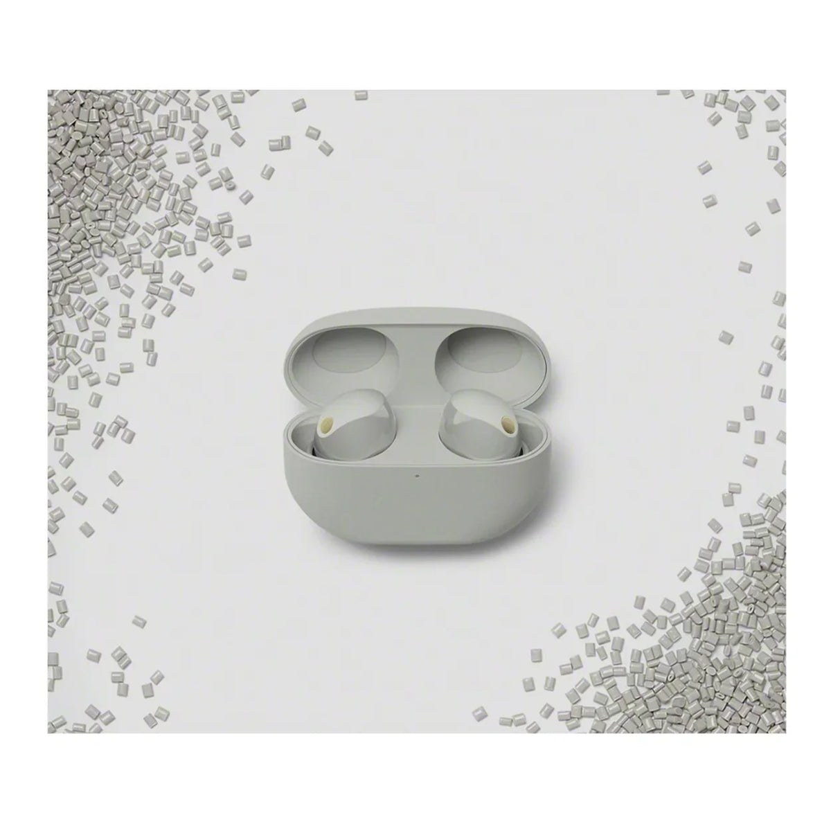 WF-1000XM5 Truly Wireless Noise Canceling Earbuds (Silver) Bundle
