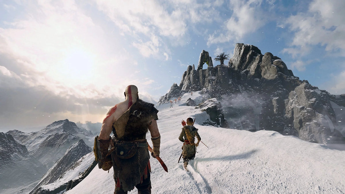 God of War (PS4 / Playstation 4) Journey to a dark, elemental world of fearsome creatures