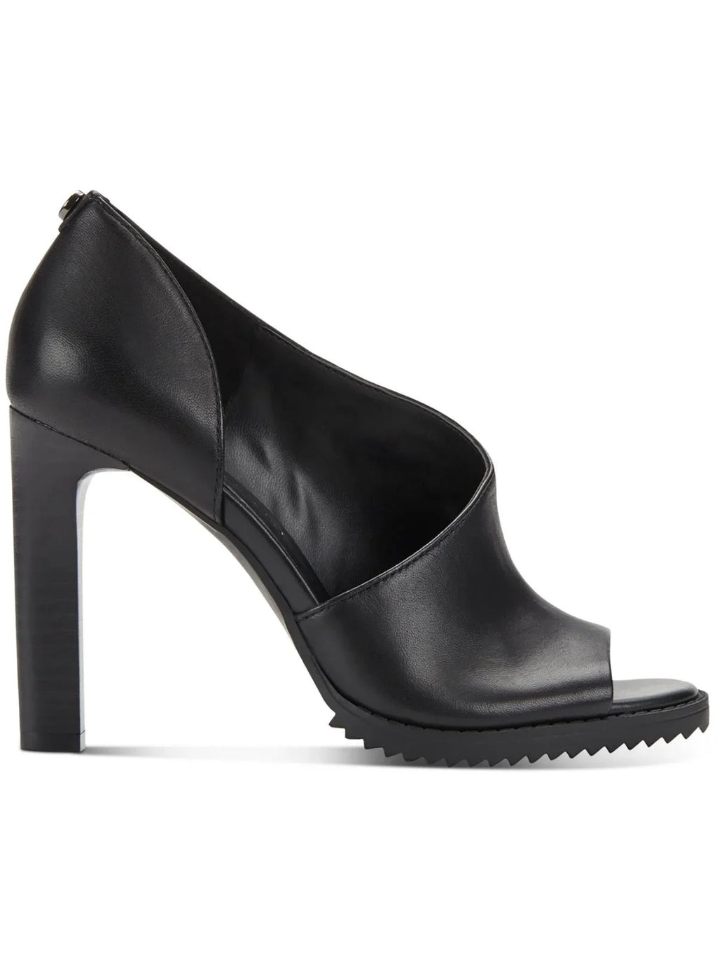 Karl Lagerfeld Paris Womens Brette Leather Comfort Insole Dress Sandals