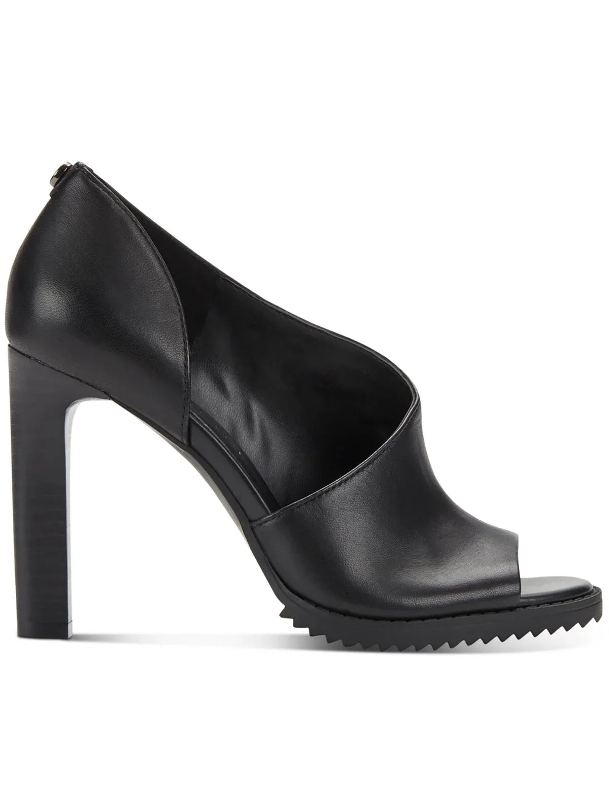 Karl Lagerfeld Paris Womens Brette Leather Comfort Insole Dress Sandals