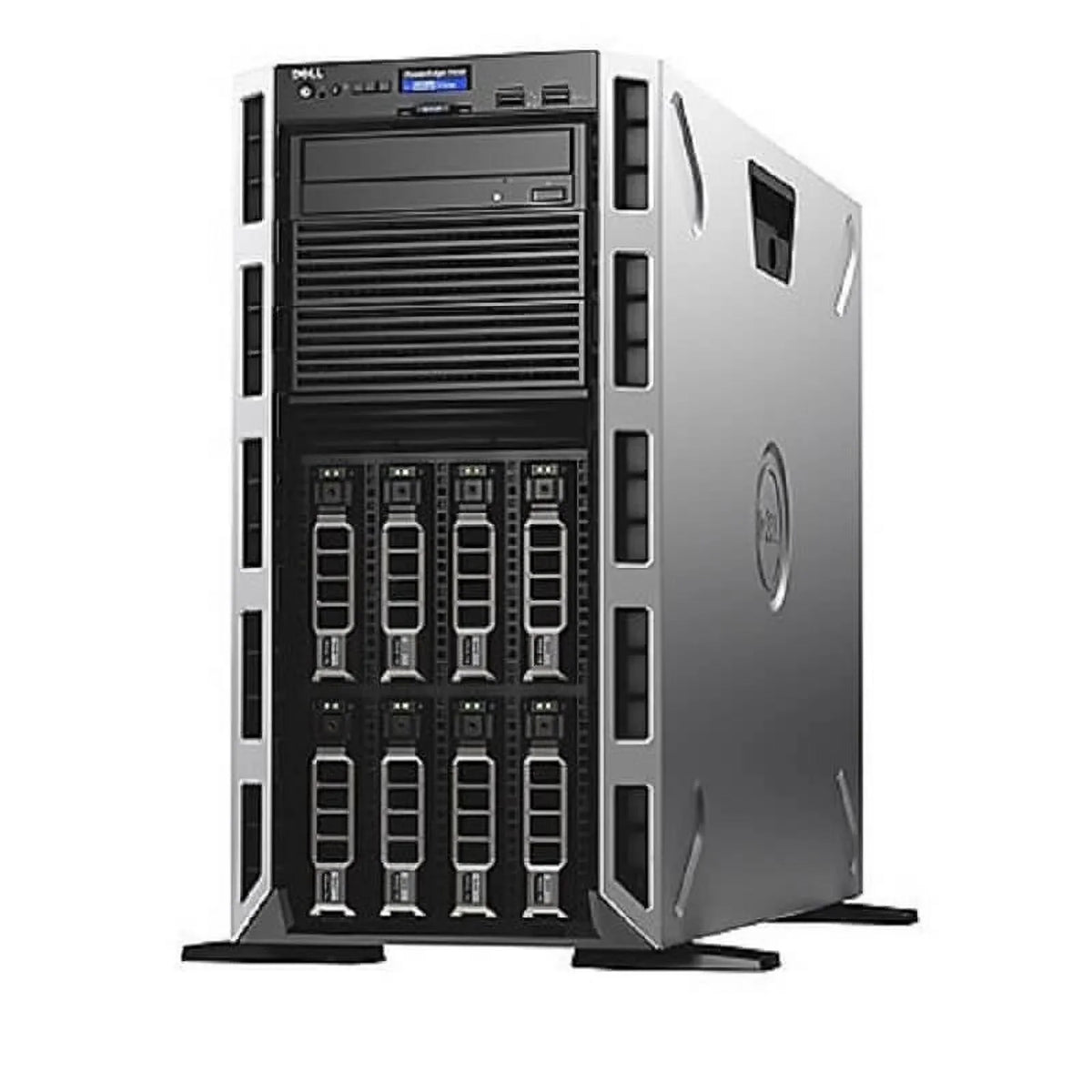 Second-hand PowerEdge T430 8 x 3.5" Hot Plug 2x E5-2630 V3 Eight Core 2.4Ghz 192GB H330