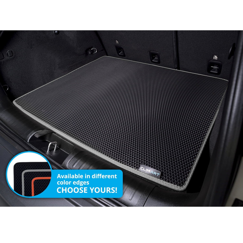 CLIM ART Cargo Liner for Jeep Cherokee 2018-2023 Custom Fit Trunk Mat, with Honeycomb Dirtproof & Fluid Technology - All-Climate, Heavy Duty, Anti-Slip Cargo Liner, Luggage - FL04114031