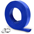 Heavy-duty PVC Lay-Flat Liquid Hose - High tensile strength fiber reinforcement for pool equipment