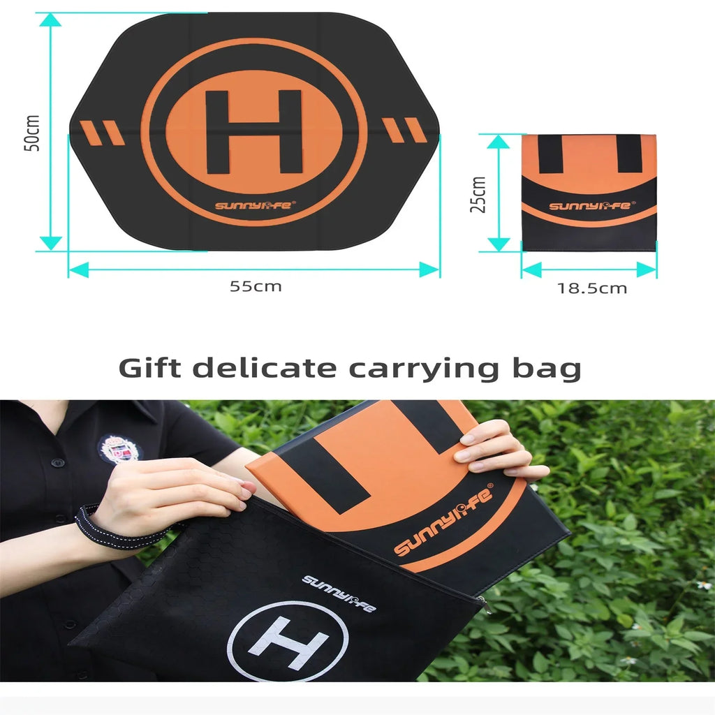 ZiSUGP Double-sided Color Fluid Take-off And Landing Pad For Small And Medium Drones 4k Drones for Adults