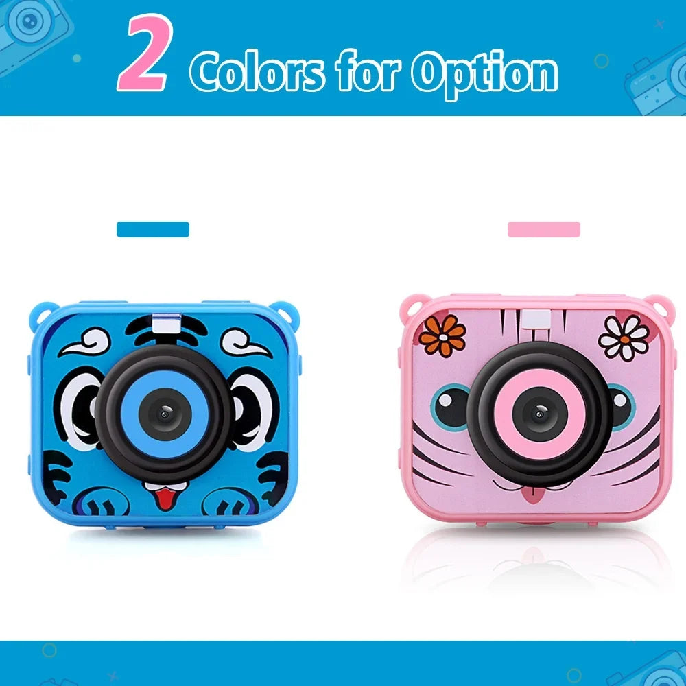 Video Camera,Camera 1080p 12mp Built-in Battery Battery New Camera Camera 1080p Kids Video Camera New Year Present Year Present Children 30m Built-in 12mp Liquid 30m