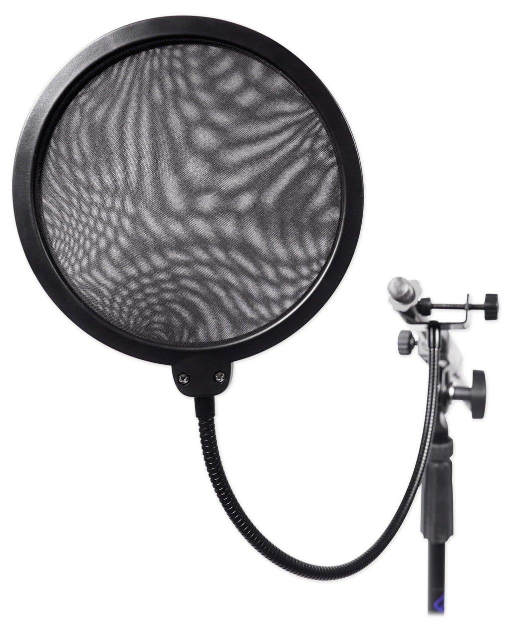 Rockville DMS30 Microphone Boom Arm Studio Podcast Mic Stand+Clamp+Pop Filter