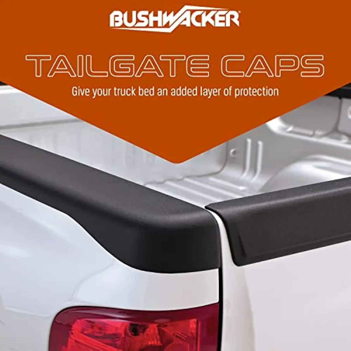 Bushwacker by RealTruck Ultimate Tailgate Cap - SmoothBack | 1-Pc, Black, Smooth Finish | 28510 | Compatible with 1993-2011 Ford Ranger; 1994-2009 Mazda B2300, B3000, B4000 (Excludes Canadian Models)