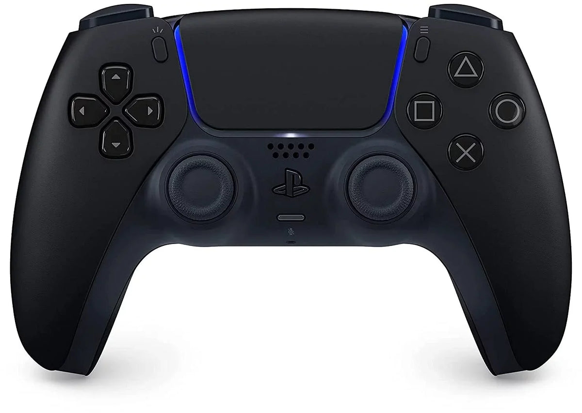 Playstation 5 Disc Version ( PS5 Disc) with Midnight Black Extra Controller, Death Stranding Director's Cut and Microfiber Cleaning Cloth Bundle