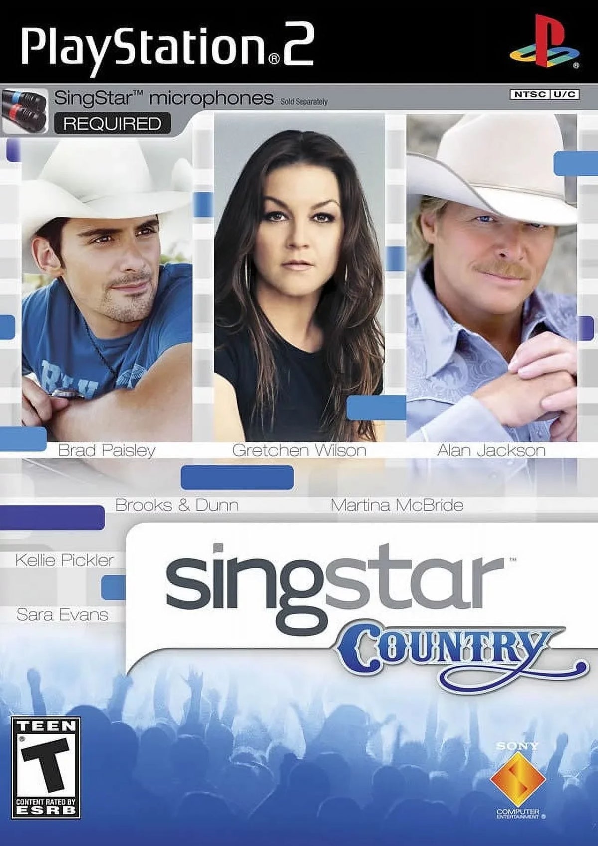 Singstar Country (Game Only) PS2 (Brand New Factory Sealed US Version) Playstati-0711719765127