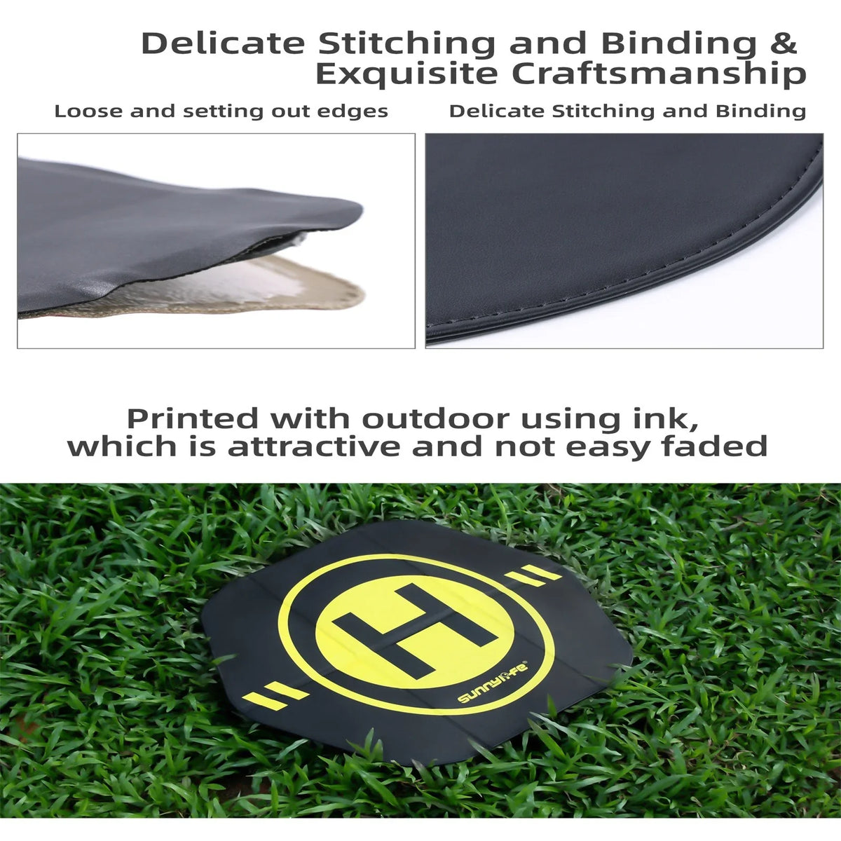 ZiSUGP Double-sided Color Fluid Take-off And Landing Pad For Small And Medium Drones 4k Drones for Adults
