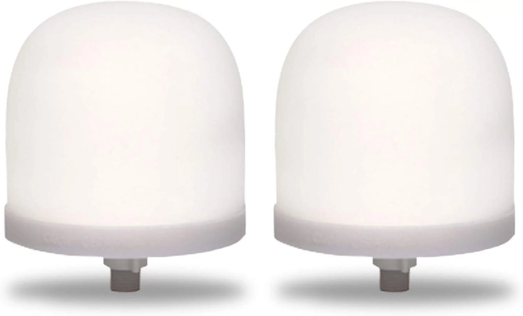 Counter Top Liquid System Replacement Ceramic Dome Replacement Liquid Filter 0.5 To 1 Micron (Pack Of 2)