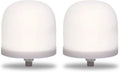 Counter Top Liquid System Replacement Ceramic Dome Replacement Liquid Filter 0.5 To 1 Micron (Pack Of 2)