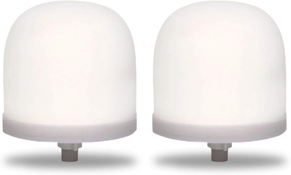 Counter Top Liquid System Replacement Ceramic Dome Replacement Liquid Filter 0.5 To 1 Micron (Pack Of 2)
