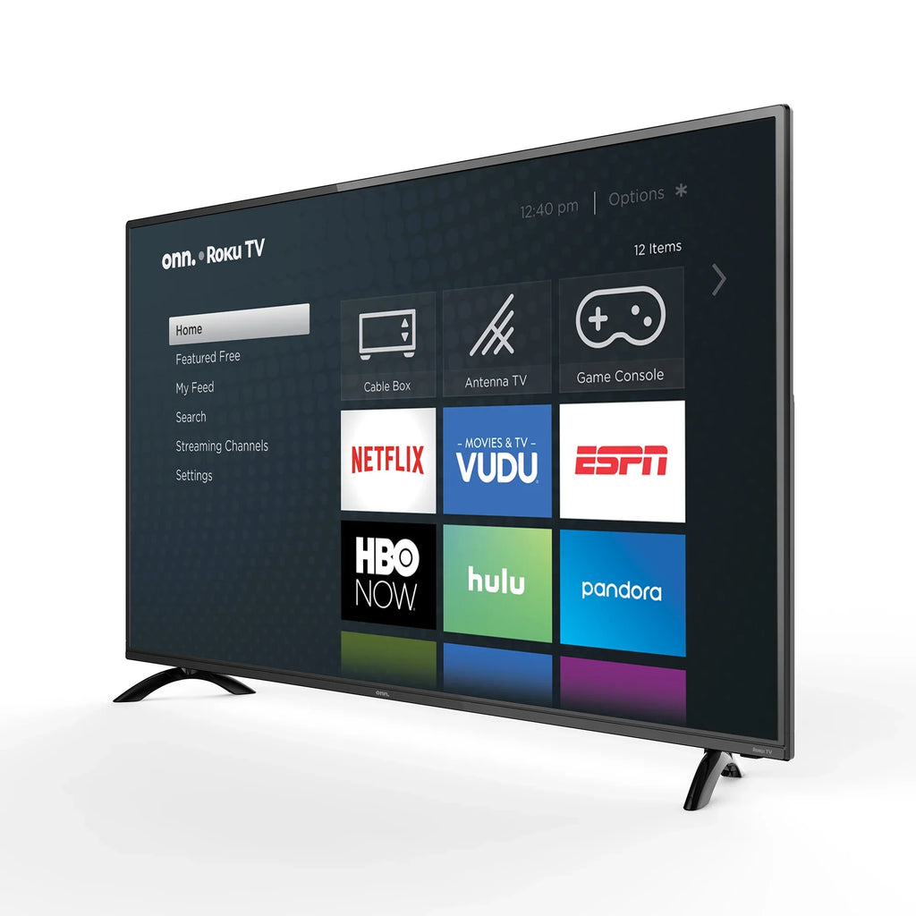 Restored ONN 50" Class 4K (2160P) Roku Smart LED TV (100005396) (Refurbished)