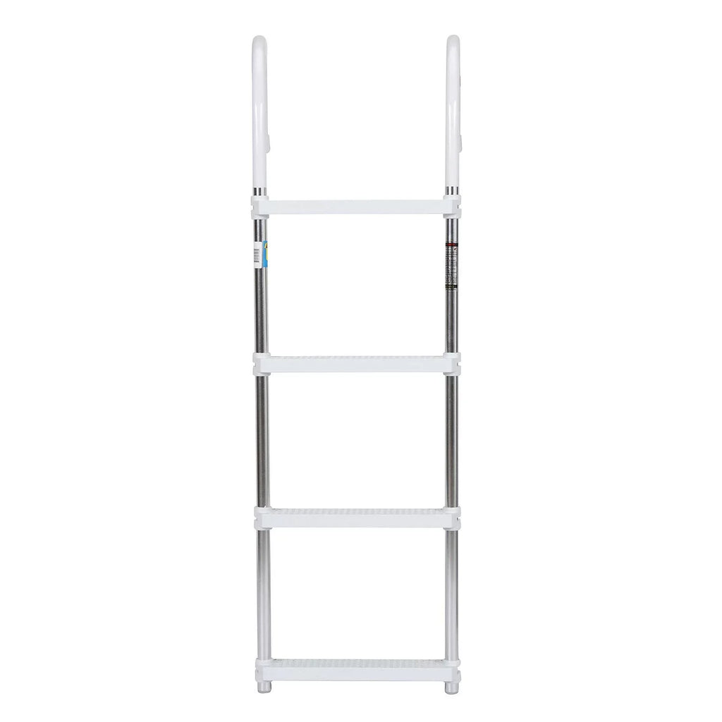 Seachoice 71560 Aluminum Boarding Ladder – 4 Steps – 15 Inches Wide x 47 Inches Tall