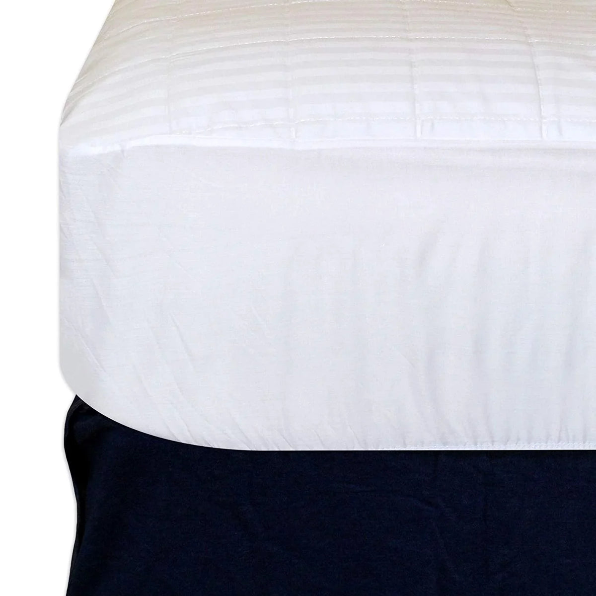 Dry Defender Sateen Cotton Top Fluid Mattress Pad - Twin Size