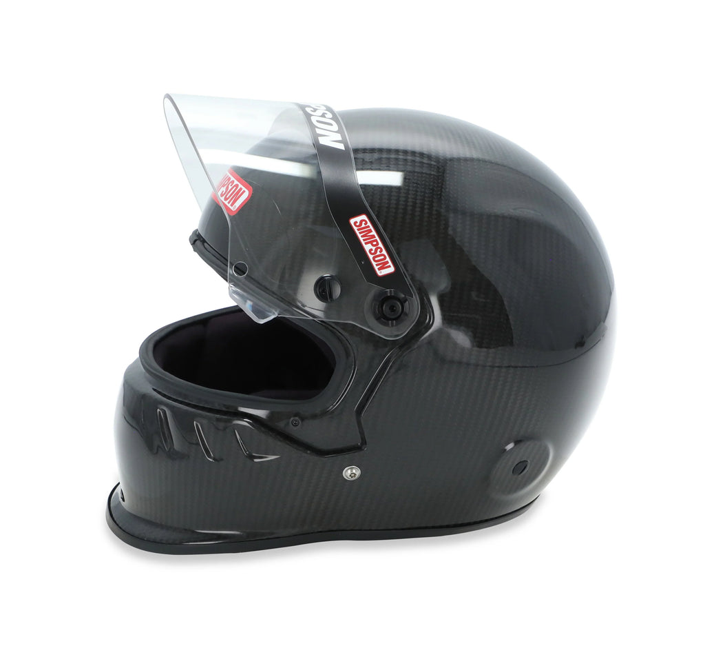 Simpson Racing 795001C SD1 Dirt Track Helmet - Snell SA2020 - Carbon Fiber - Adult SML