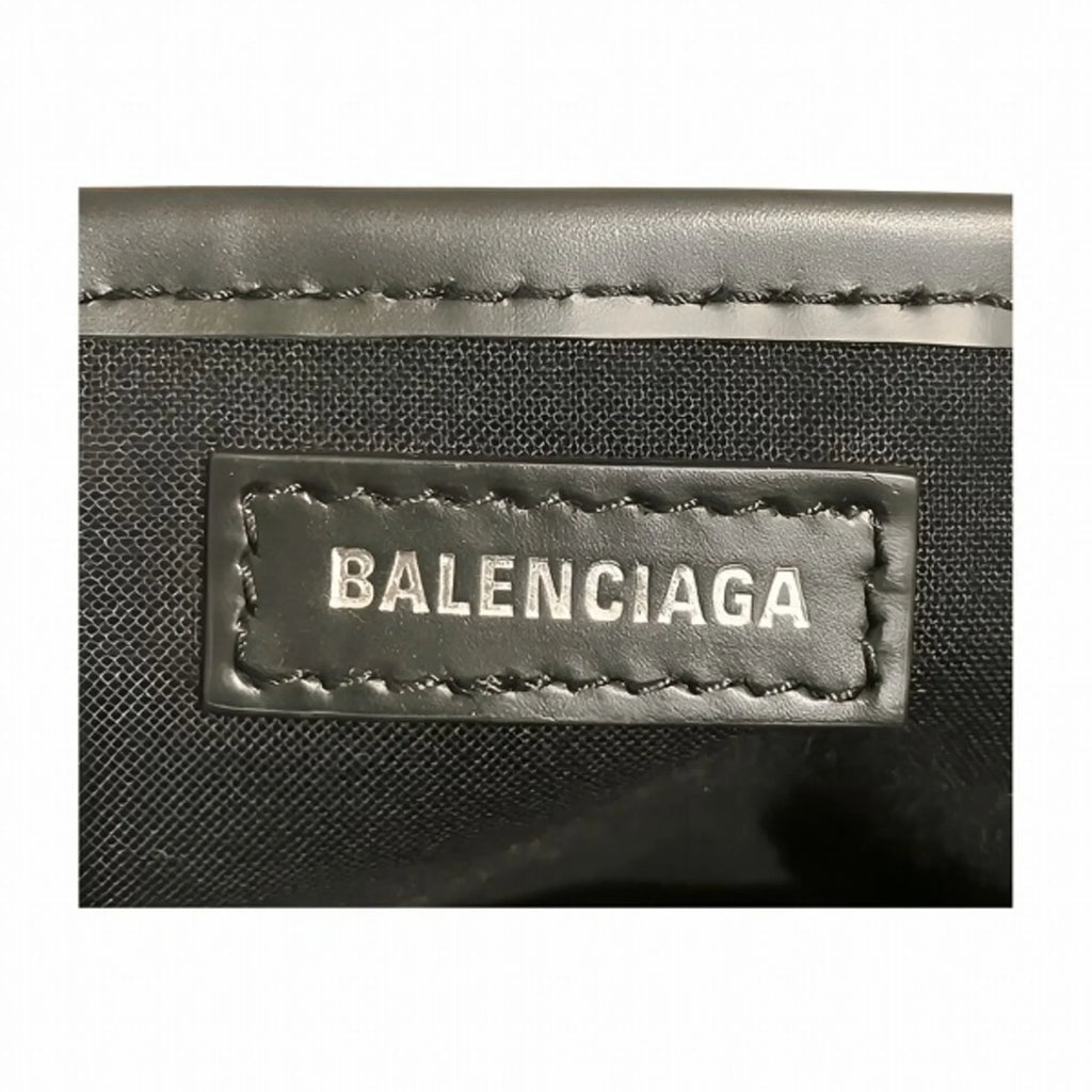 Pre-Owned Balenciaga Navy Cabas XS 390346 2WAY Bag Handbag Shoulder Ladies (Good)
