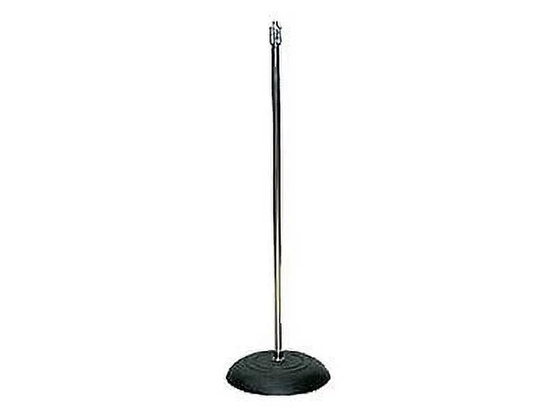 Shure MS-10C - Stand - for microphone - metallic gray, chrome - floor-standing
