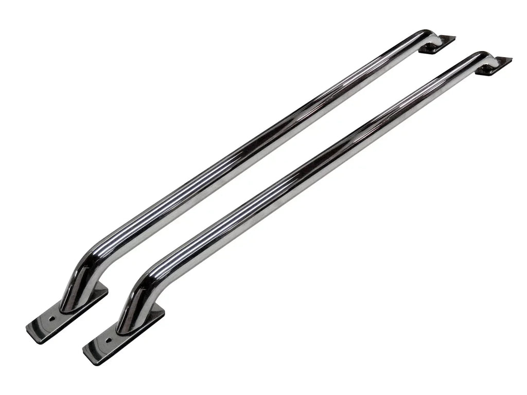 Go Rhino 8127C Stake Pocket Bed Rails For Ram 11-24 1500, Ram 19-23 1500 Classic, Dodge 09-10 Ram 1500, Ford 09-14 F-150, Ford 15-24 F-150 (Bed Length: 67.0, 67.1, 67.4Inch)