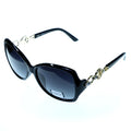 Mi Amore UV protection Shatter Resistant Poly carbonate Goggle-Sunglasses Black Frame & Black Lens