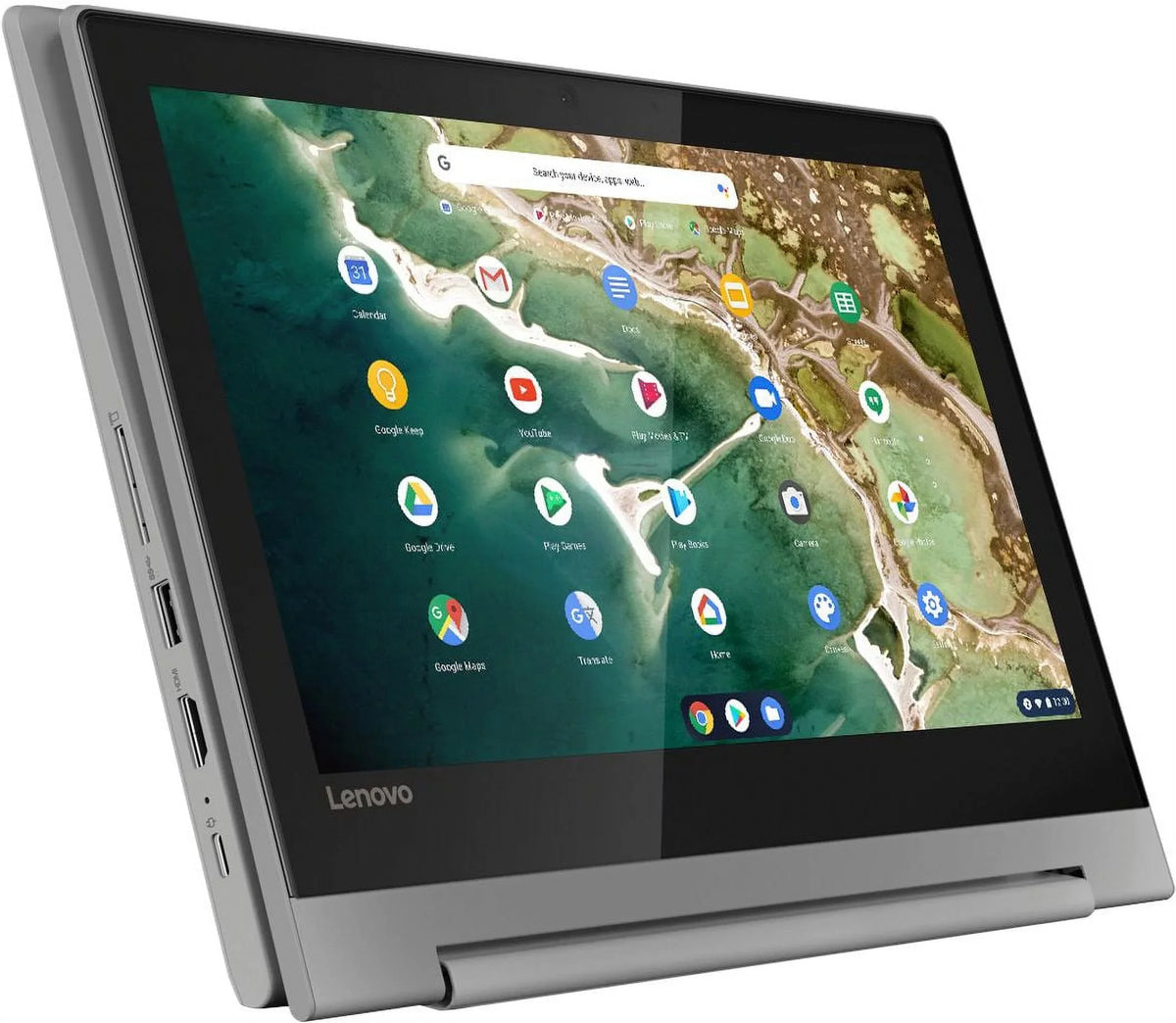 Chromebook Flex 3 Premium 2 in 1 Portable computer 11.6” HD IPS Display MediaTek 4-Core MT8173C 4GB DDR4 32GB eMMC USB-C HDMI Dolby Up to 10 hours battery life Chrome OS