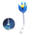 Swimming Pool Fountain Flower Shape Liquid Spray Fountain Fits 1.5-inch Threaded Return Fittings Spa Swimming Pool Tools