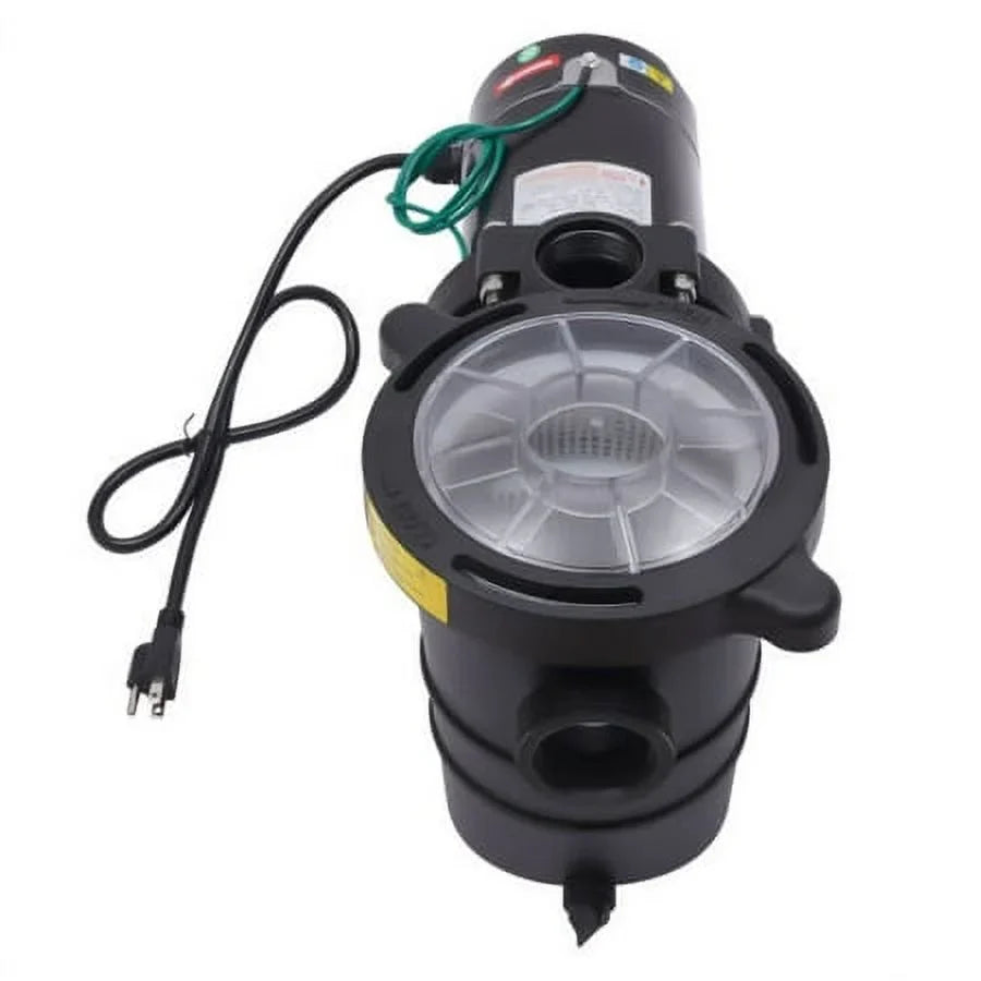 2.0HP Swimming Pool Pump Motor w/Strainer Filter In/Above Ground 7080GPH