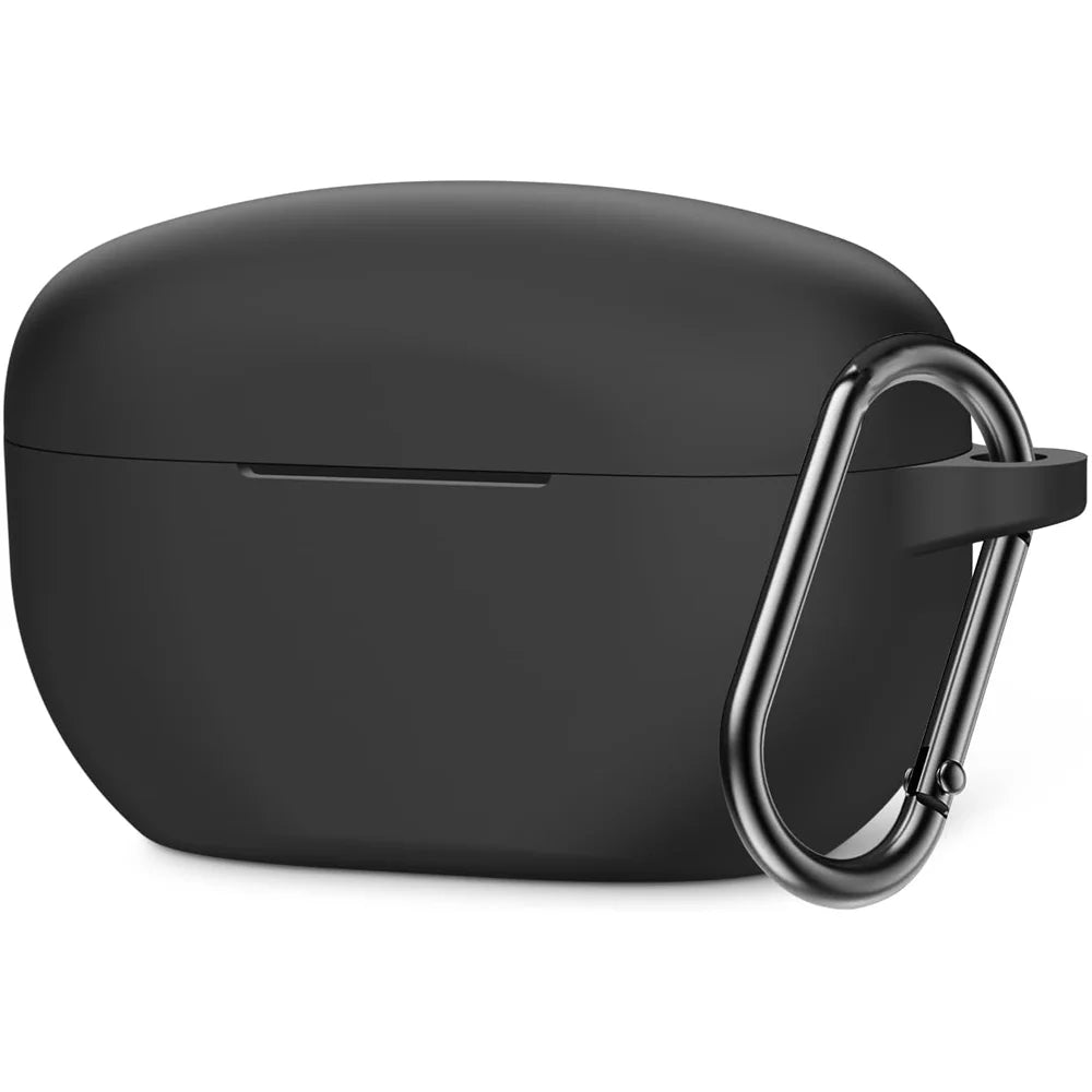 WF-1000XM5 Industry Leading Noise Canceling Truly Wireless Earbuds (Silver) Bundle with Silicone Case (Black), Memory Foam Ear Tips, USB-A to USB-C Cable & 1 YR CPS Enhanced Protection Pack