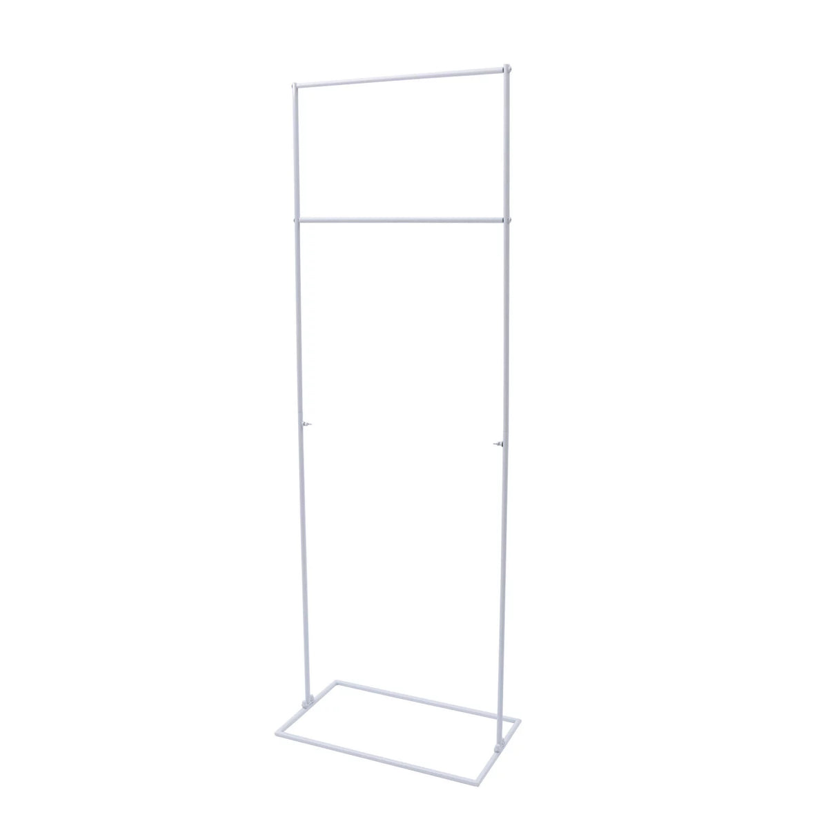 White/Golden Wedding Arch Rectangle Backdrop Stand Iron Balloon Flower Display Frame Decor