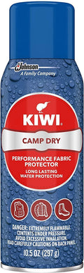 Kiwi Camp Dry Fluid Repellent Capability Fabric Protector, 10.5 oz 3 Pack