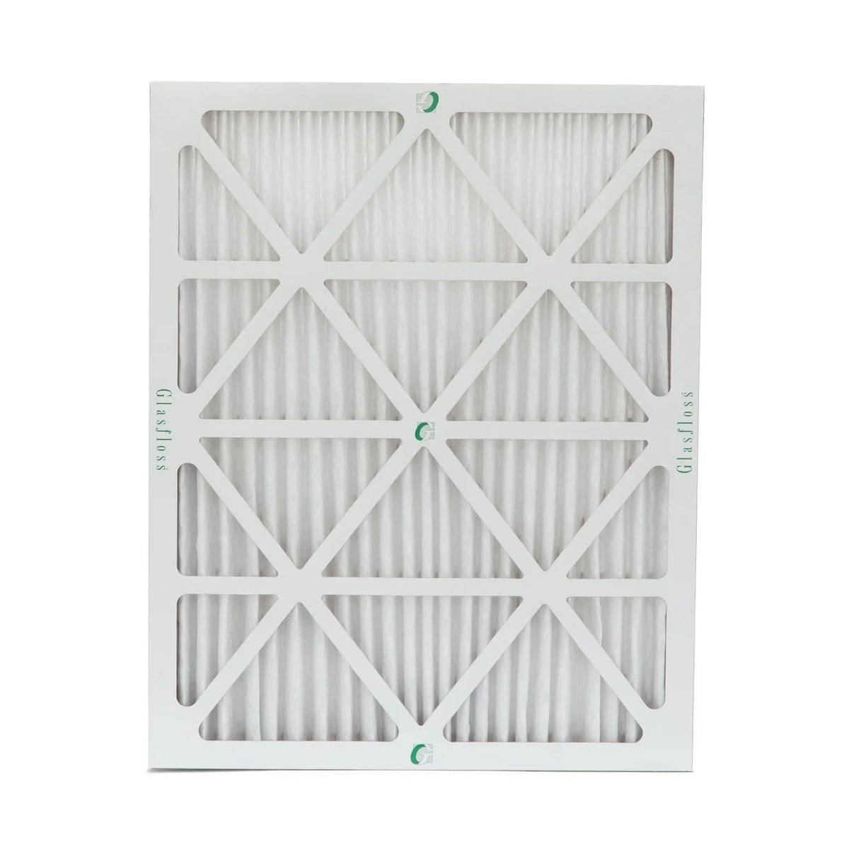 Glasfloss ZL 20x20x2 MERV 10 Pleated AC Furnace Air Filters. Box of 4. Exact Size: 19-1/2 x 19-1/2 x 1-3/4
