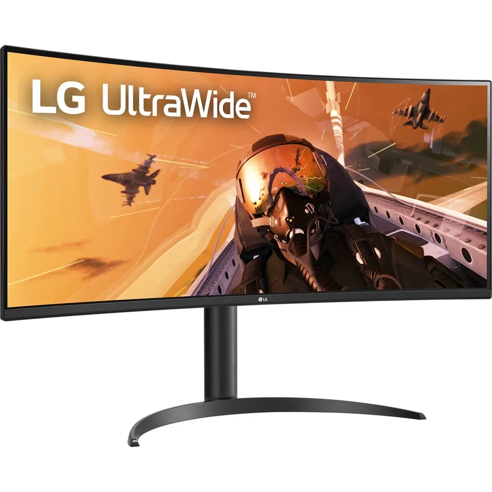 Open Box 34WP75C-B 34" Curved UltraWide QHD HDR 10 160Hz USB Type-C Monitor with FreeSync Premium Pro (65W Power Delivery)